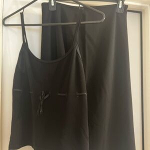 Vintage Bebe Two Piece Camisole and Skirt Set